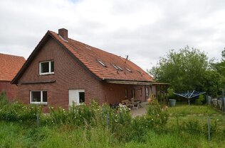 Wohnhaus von hinten